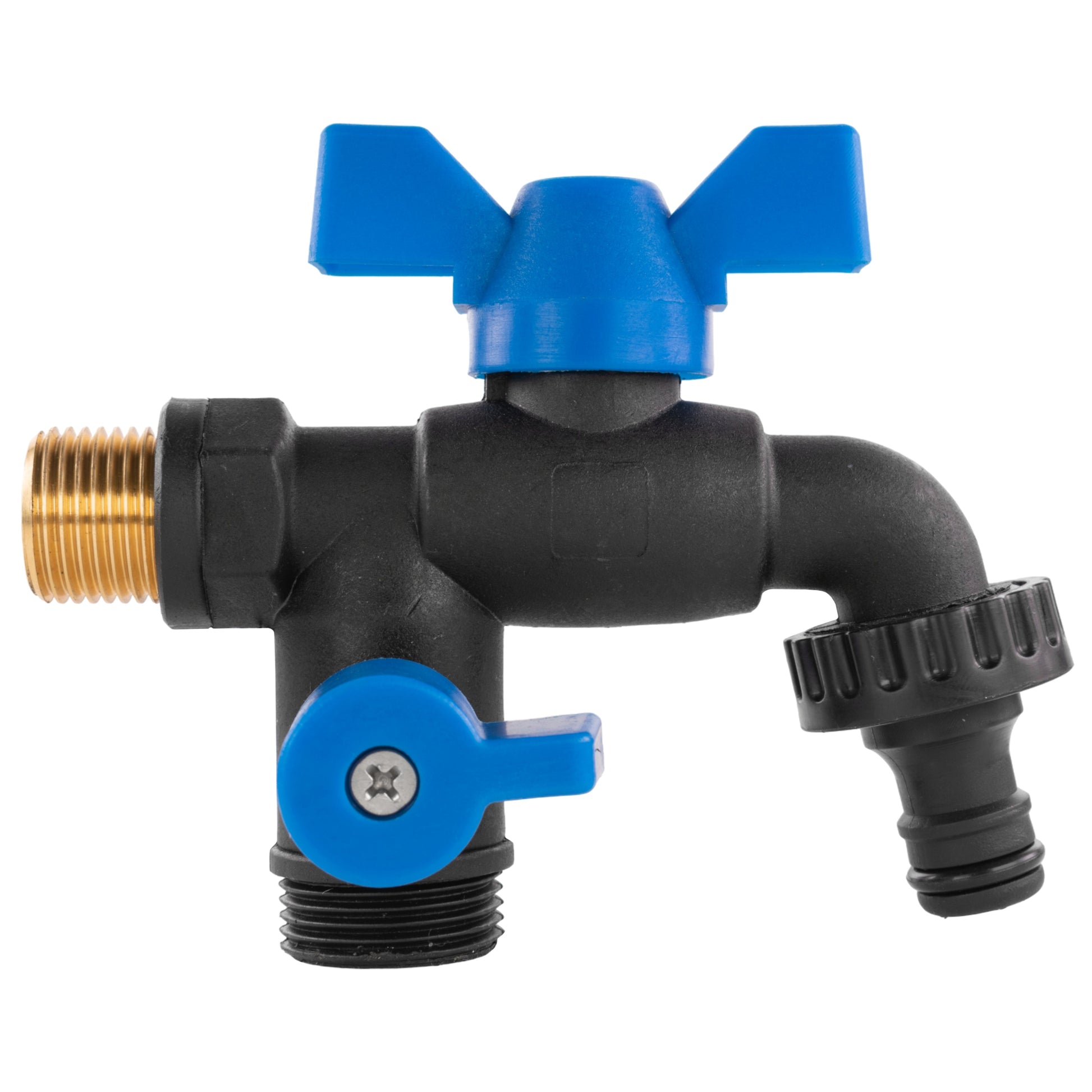 Garden Bib Double Tap 1/2" BSPM - Best4Trade-Retail Garden watering