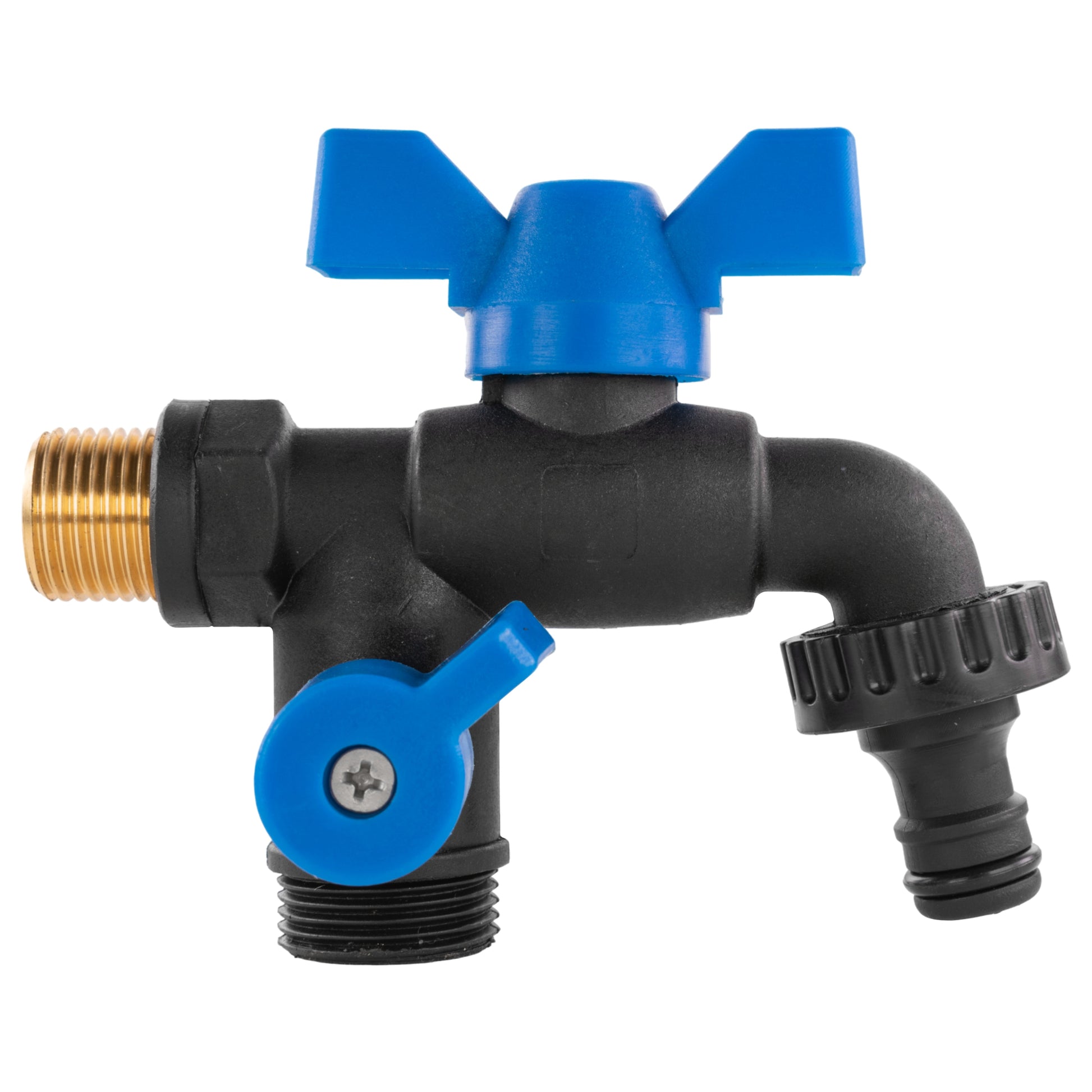 Garden Bib Double Tap 1/2" BSPM - Best4Trade-Retail Garden watering
