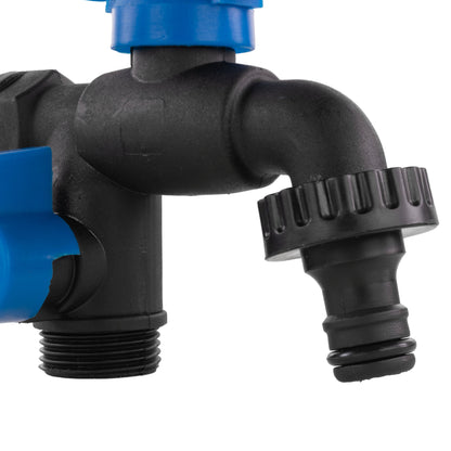 Garden Bib Double Tap 1/2" BSPM - Best4Trade-Retail Garden watering