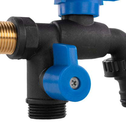 Garden Bib Double Tap 1/2" BSPM - Best4Trade-Retail Garden watering