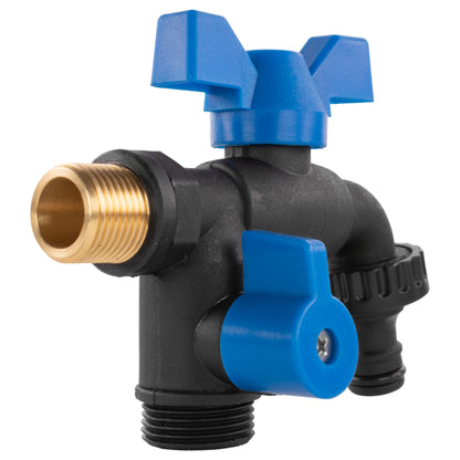 Garden Bib Double Tap 1/2" BSPM - Best4Trade-Retail Garden watering