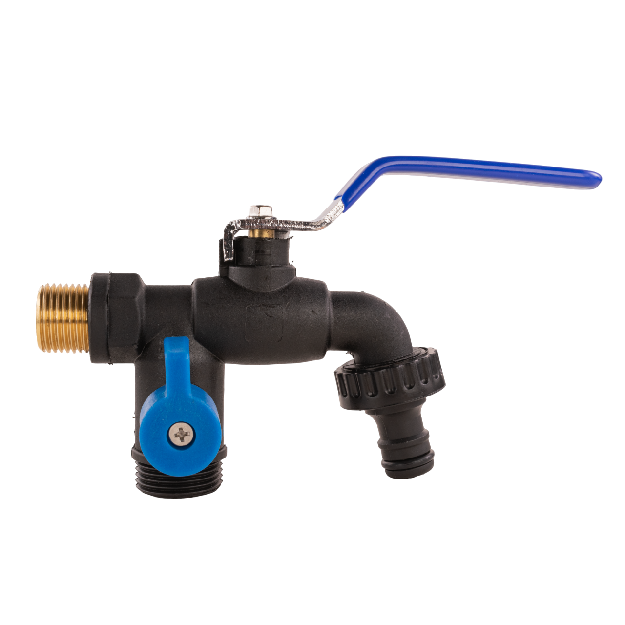 Garden Lever Double Tap 1/2" BSPM - Best4Trade-Retail Garden watering