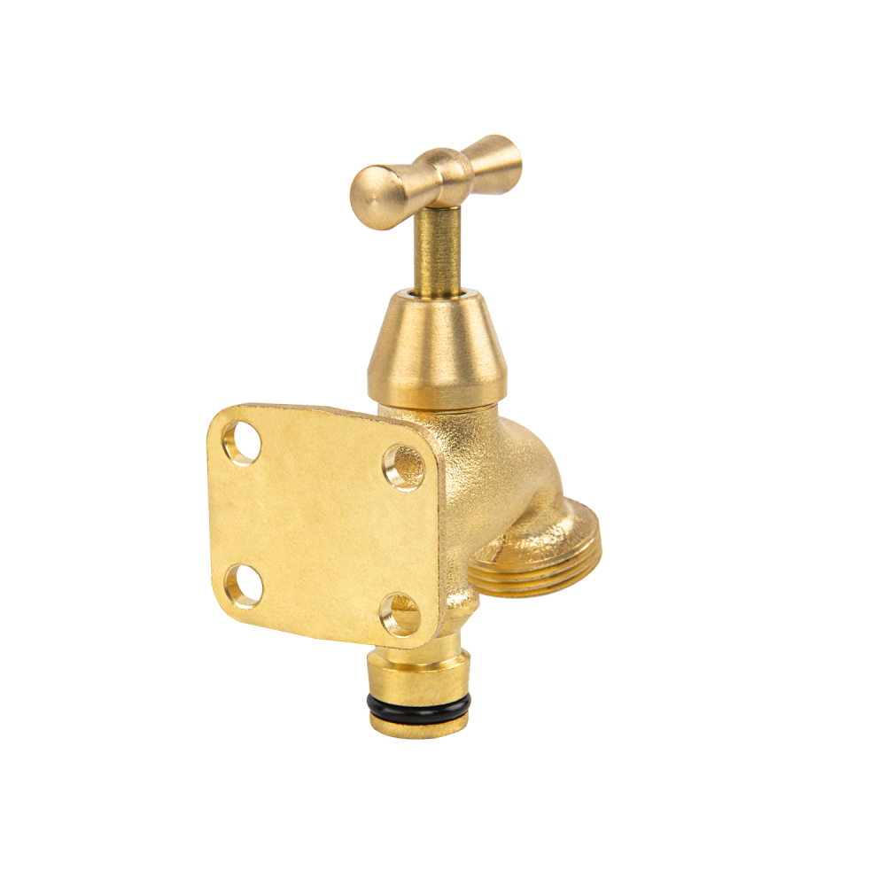 Brass Bib Tap with Quick Connect Inlet, ¾” BSP Thread Outlet - Best4Trade-Retail Garden watering