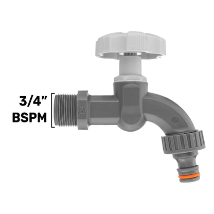 3/4" BSPM Plastic Tap WL - Best4Trade-Retail Garden watering
