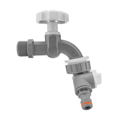 Water Butts Kit 3/4" PP WL Tap & Tap Splitter - Best4Trade-Retail Tech Hose & Fittings