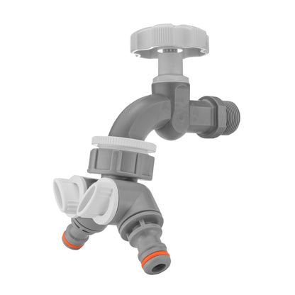 Water Butts Kit 3/4" PP WL Tap & Tap Splitter - Best4Trade-Retail Tech Hose & Fittings