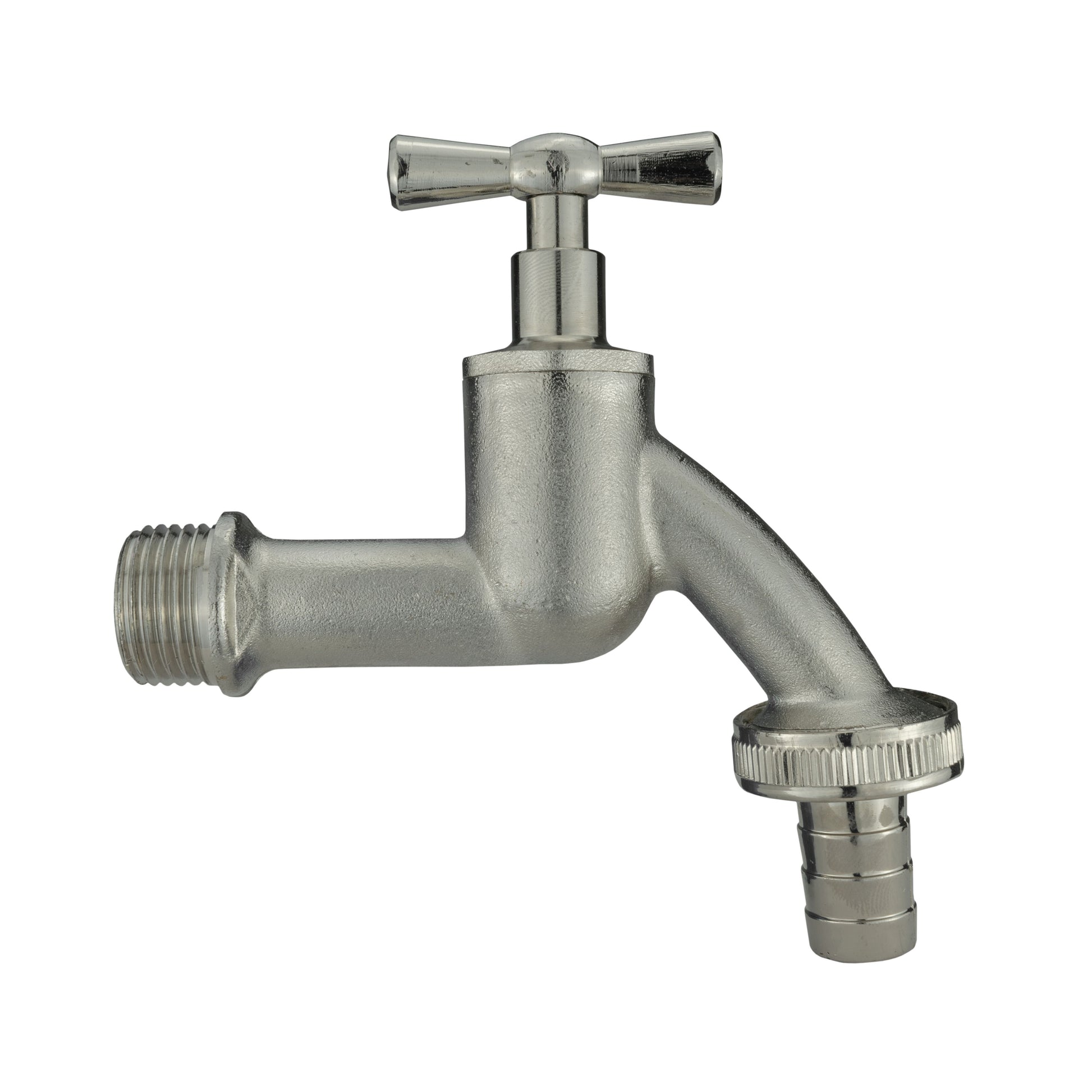 IBC 2” S60X6 Cap with Nickle Plated Bib Tap ½” Barb - Best4Trade-Retail