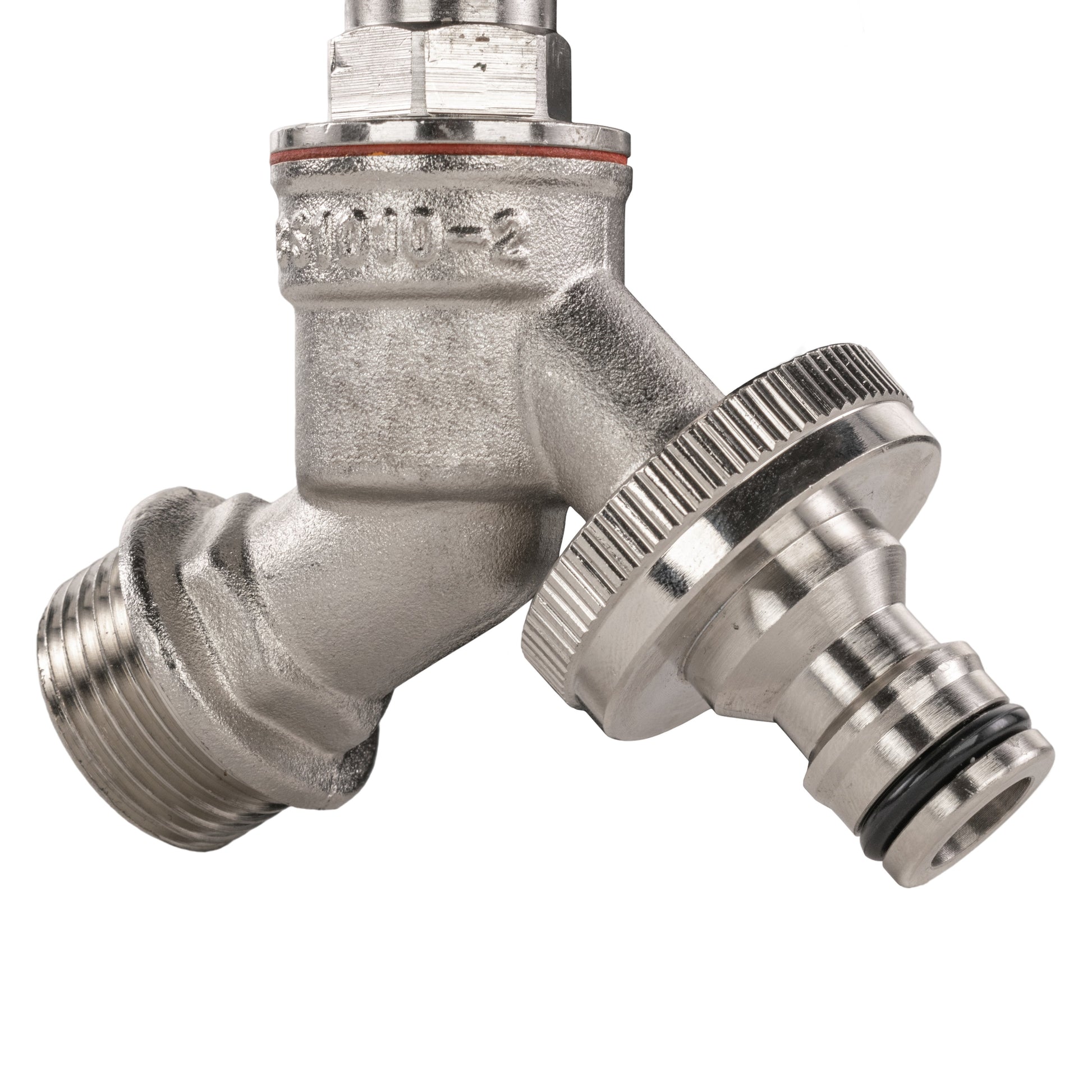Water Butt Kit 1/2" with Nickel Plated Quick Connect Tap and Drill Bit - Best4Trade-Retail Tech Hose & Fittings