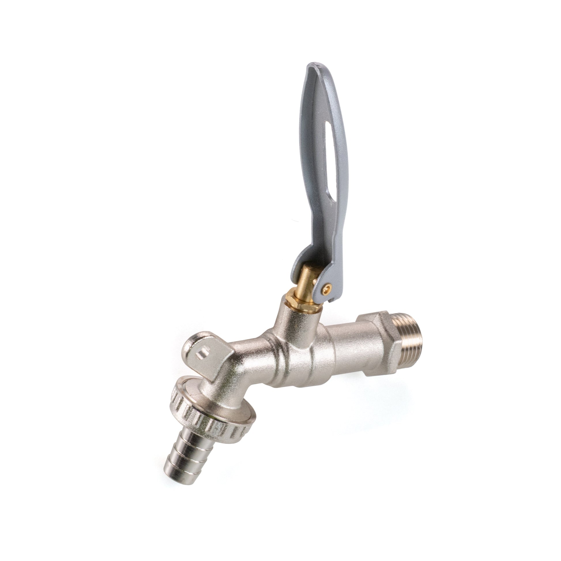 Water Butt Kit 1/2" with Lever Tap Hose Barb and Lever Lock and Drill Bit - Best4Trade-Retail Garden watering