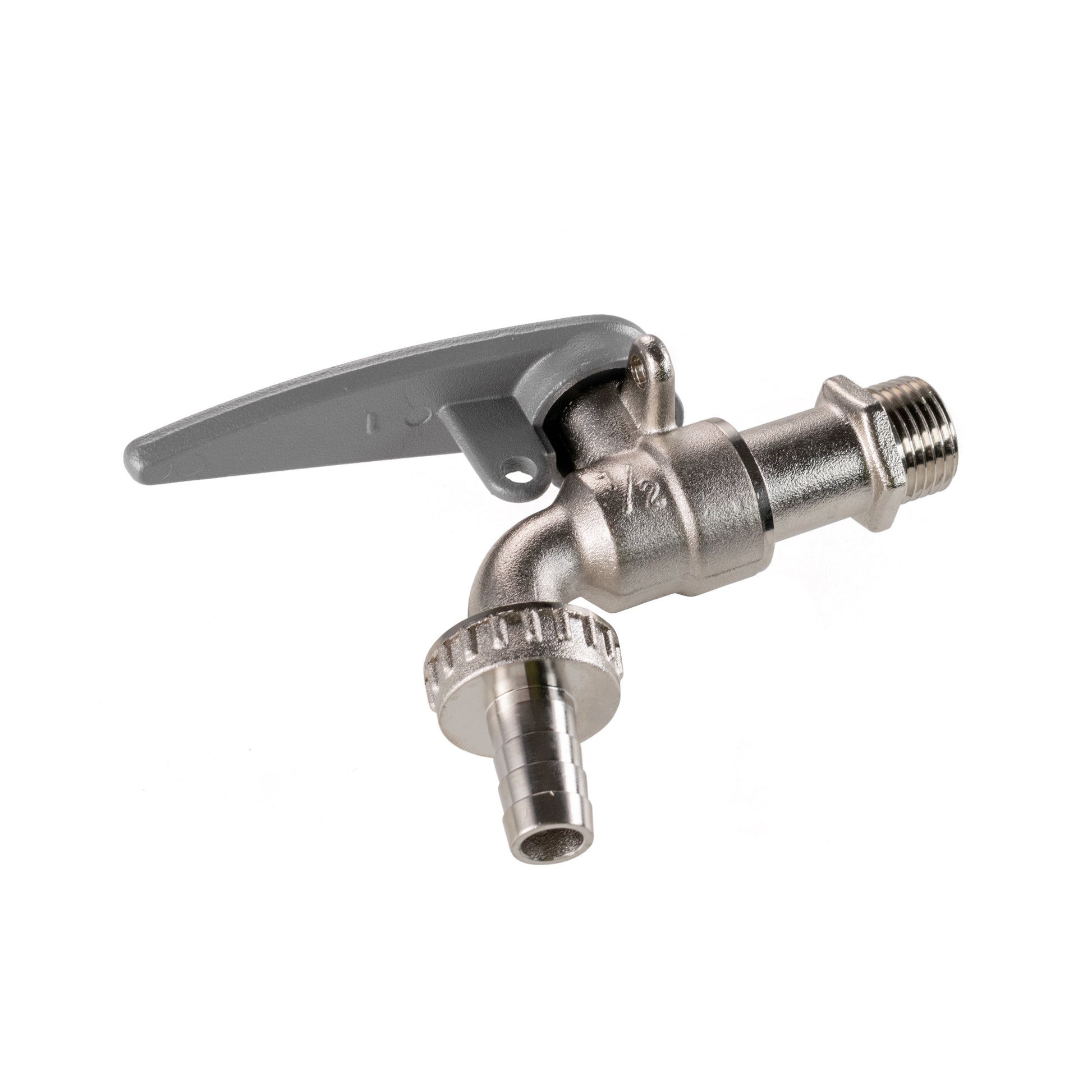 Water Butt Kit 1/2" with Lever Tap Hose Barb and Side Lock and Drill Bit - Best4Trade-Retail Garden watering