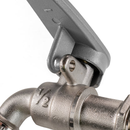 Water Butt Kit 1/2" with Lever Tap Hose Barb and Side Lock - Best4Trade-Retail Garden watering