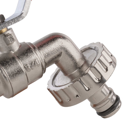 Wall Flange Kit 32mm MDPE + Quick Connect Lever Tap - Best4Trade-Retail Tech Hose & Fittings