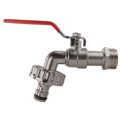 Wall Flange Kit 32mm MDPE + Quick Connect Lever Tap - Best4Trade-Retail Tech Hose & Fittings