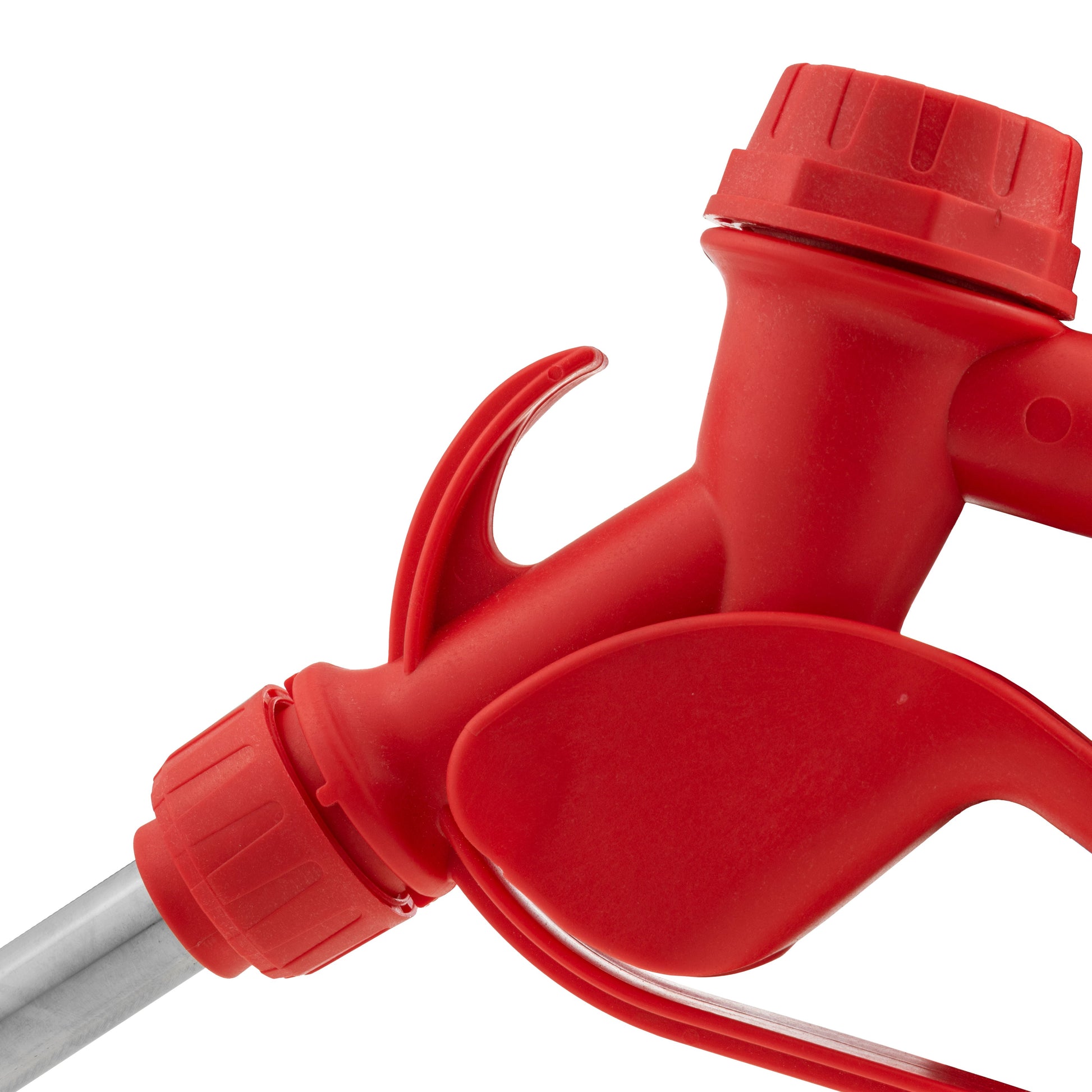 Ad-Blue Metal Fuel Gun Red with ¾” Hose & Tank Adaptor Set - Best4Trade-Retail Tech Hose & Fittings