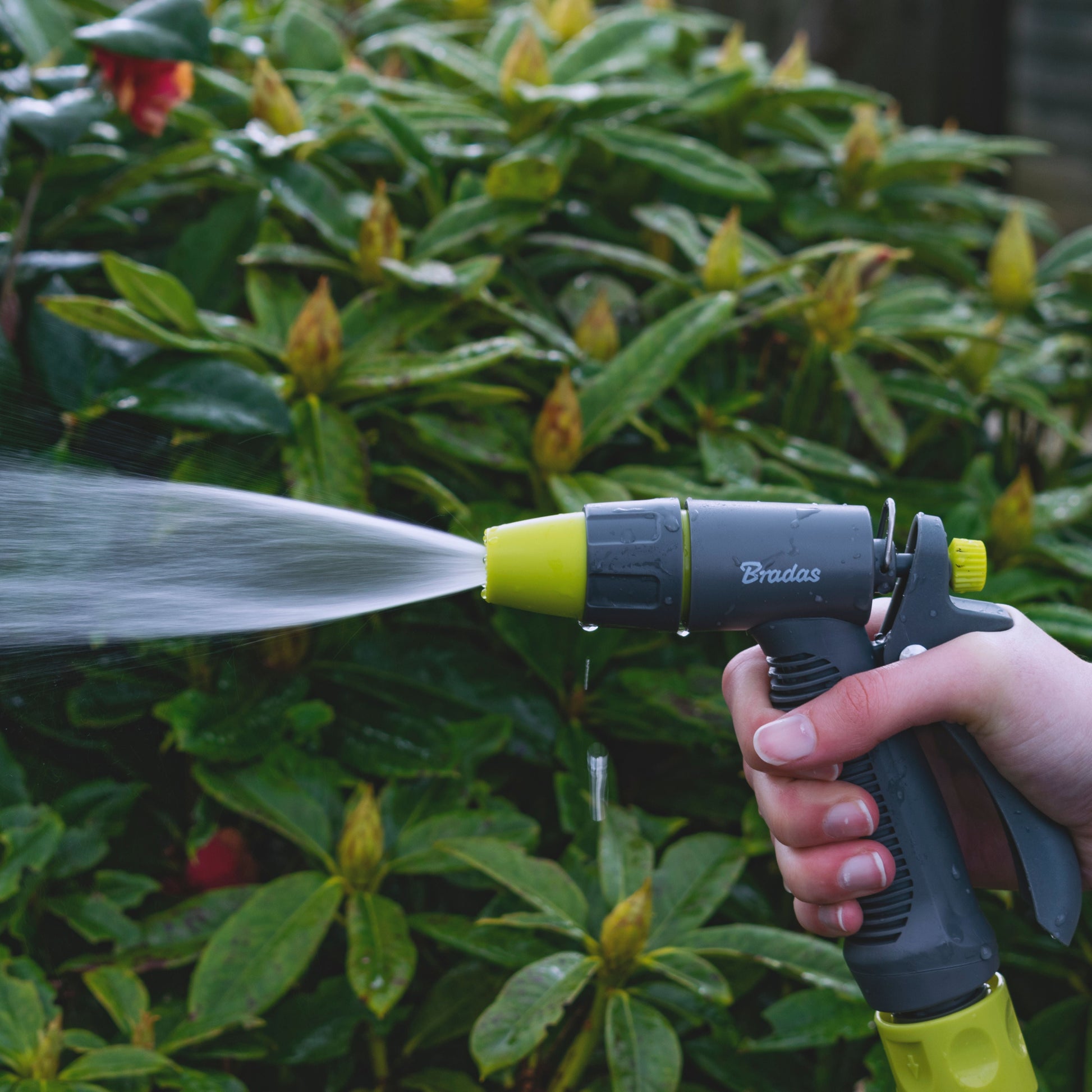 Hose Gun Water Sprayer Adjustable, Lime - Best4Trade-Retail Garden watering