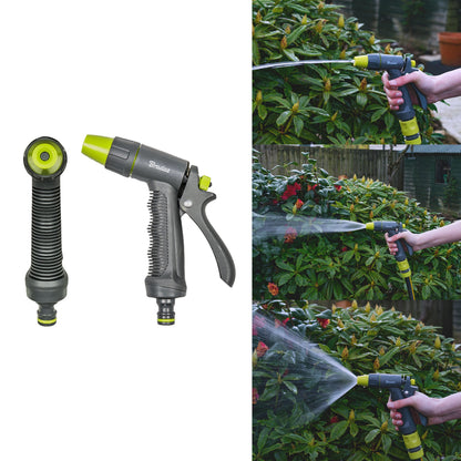 Hose Gun Water Sprayer Adjustable, Lime - Best4Trade-Retail Garden watering
