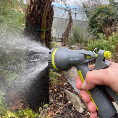 Hose Gun Water Sprayer Multi Adjustable, Lime - Best4Trade-Retail Garden watering