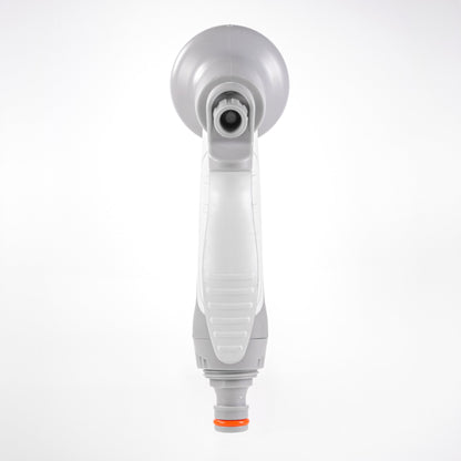 Hose Gun Water Sprayer Multi Pattern Adjustable, Gray/White - Best4Trade-Retail Garden watering