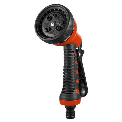 Hose Gun Water Sprayer 8-Pattern Adjustable, Cost Wise Orange - Best4Trade-Retail Garden watering