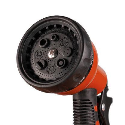 Hose Gun Water Sprayer 8-Pattern Adjustable, Cost Wise Orange - Best4Trade-Retail Garden watering