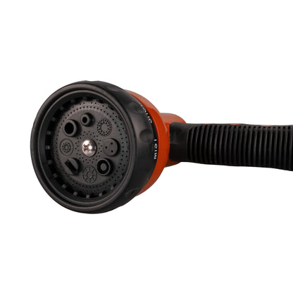 Hose Gun Water Sprayer 8-Pattern Adjustable, Cost Wise Orange - Best4Trade-Retail Garden watering