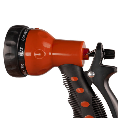 Hose Gun Water Sprayer 8-Pattern Adjustable, Cost Wise Orange - Best4Trade-Retail Garden watering