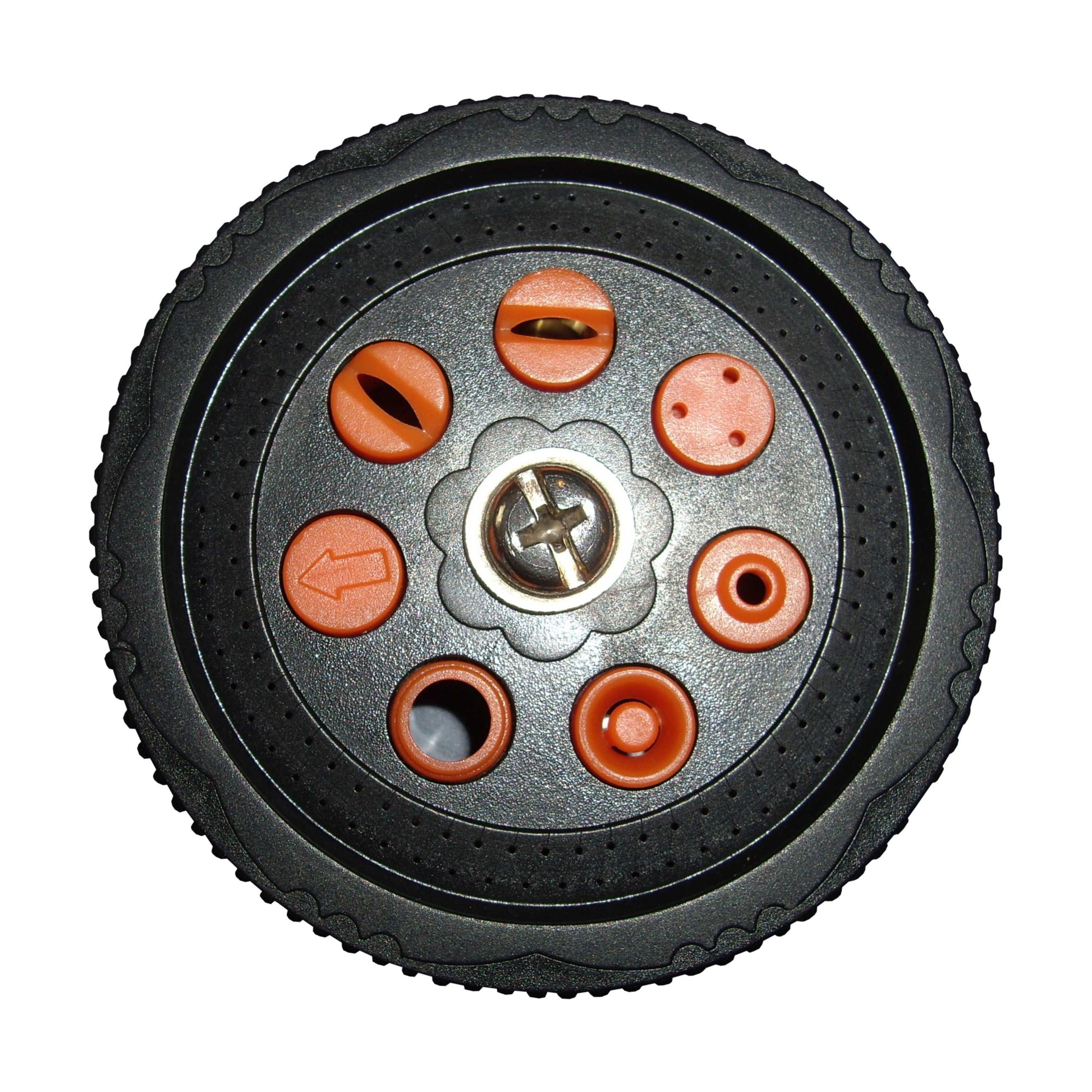 7-Function Garden Hose Sprayer (Black/Orange Zebra) - Best4Trade-Retail Garden watering