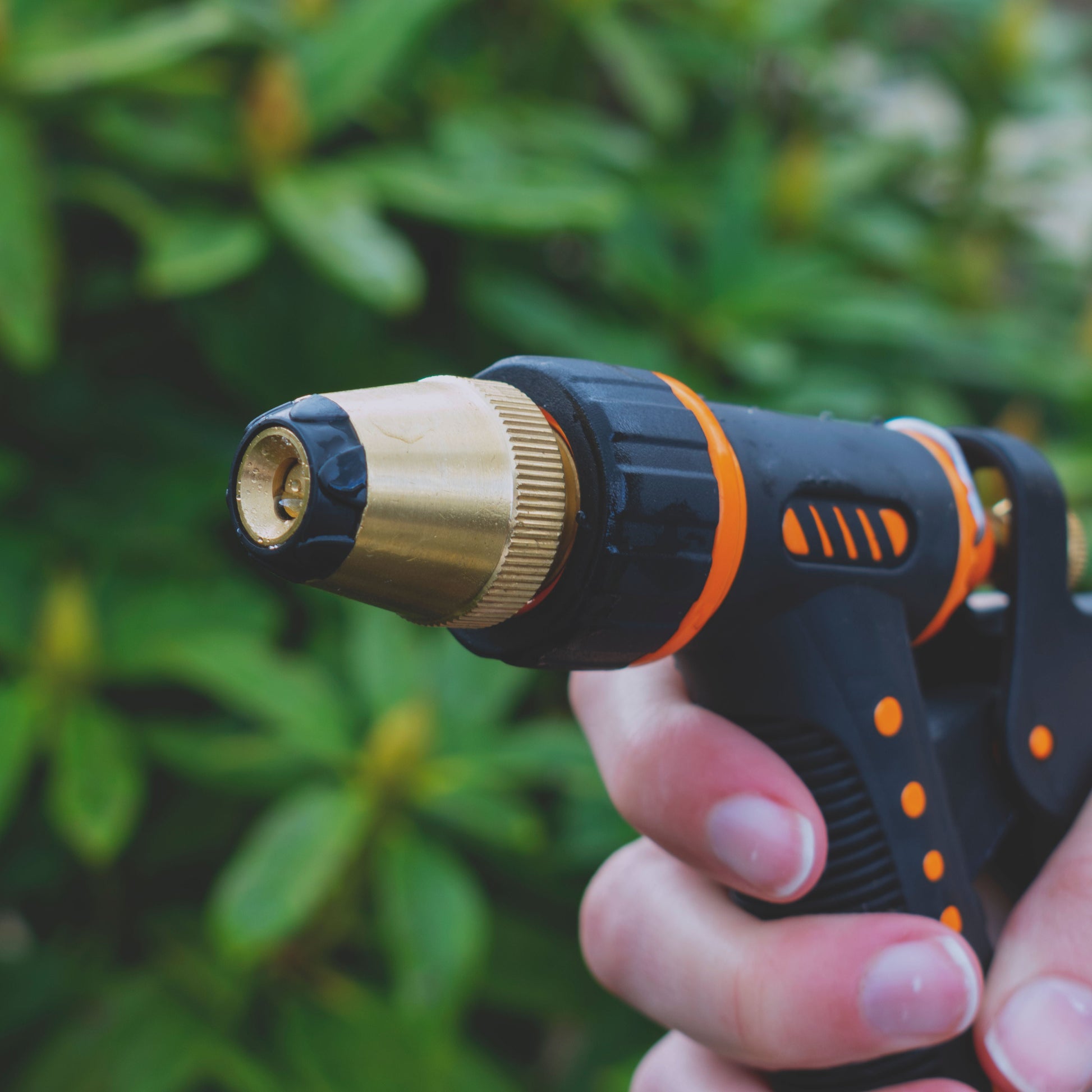 Adjustable Garden Hose Sprayer (Black/Orange Zebra) - Best4Trade-Retail Garden watering