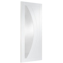 Load image into Gallery viewer, XL Joinery Salerno Internal White Primed Door with Clear Glass - All Sizes - XL Joinery
