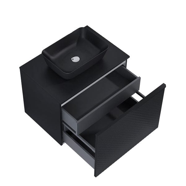 Glam Wall Hung Vanity Unit - All Sizes - Aqua Bathrooms