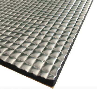 8mm Camper Van Soundproofing Foam Insulation with Aluminium Back, GlassMAT GR