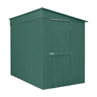 Globel 5ft x 8ft Lean-To Metal Garden Shed - All Colours - Store More Garden Buildings