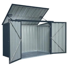 Load image into Gallery viewer, Globel 6ft x 3ft Metal Bin Store - Double Bin - Store More Garden Buildings
