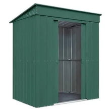 Load image into Gallery viewer, Globel Pent Metal Garden Shed - Store More Garden Buildings
