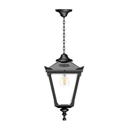 Victorian traditional hanging lantern 0.6m (H022)