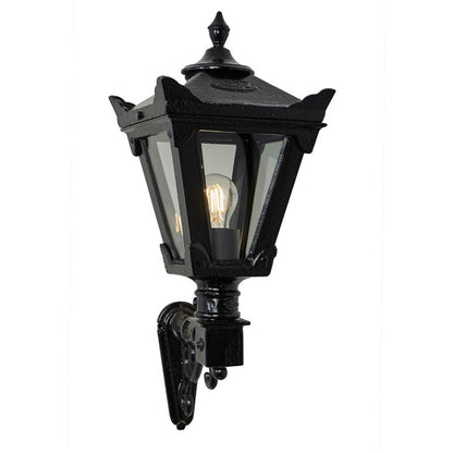 Victorian traditional wall light in grey display stock (H043)