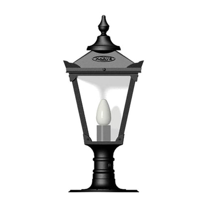 Victorian traditional cast iron pier light for flat pier caps 0.7m (H051)