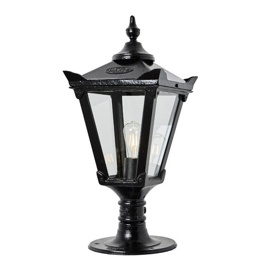 Victorian traditional cast iron pier light for flat pier caps 0.7m (H051)