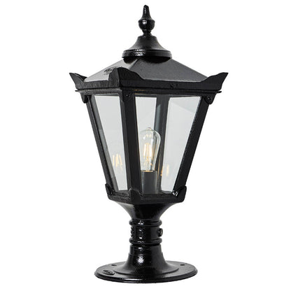 Victorian traditional cast iron pier light for flat pier caps 0.7m (H051)