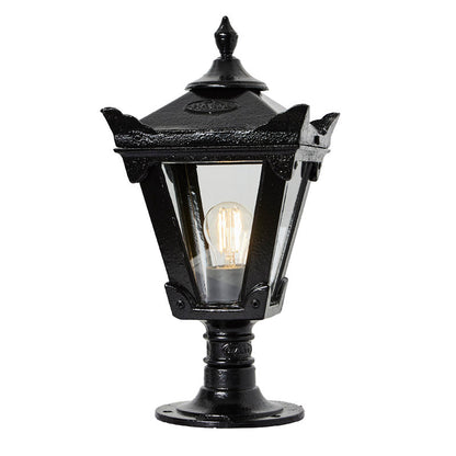 Victorian traditional cast iron pier light for flat pier caps 0.4m (H052)