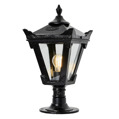 Victorian traditional cast iron pier light for flat pier caps 0.4m (H052)