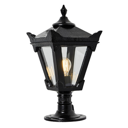 Victorian traditional cast iron pier light for flat pier caps 0.4m (H052)