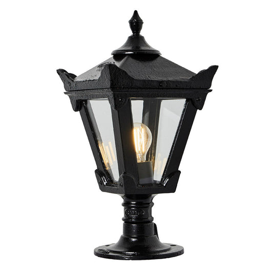 Victorian traditional cast iron pier light for flat pier caps 0.4m (H052)