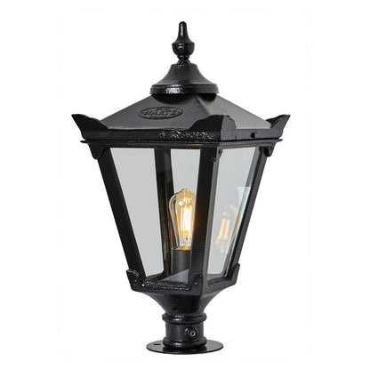 Victorian traditional cast iron pier light for narrow pier caps 0.6m (H053)