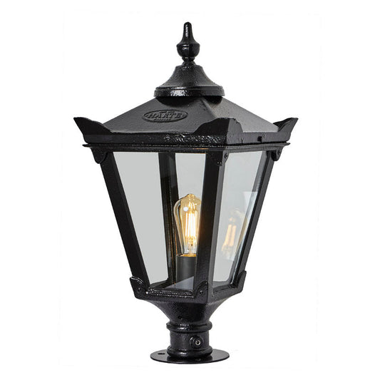 Victorian traditional cast iron pier light for narrow pier caps 0.6m (H053)