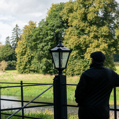 Victorian traditional cast iron pier light for narrow pier caps 0.6m (H053)