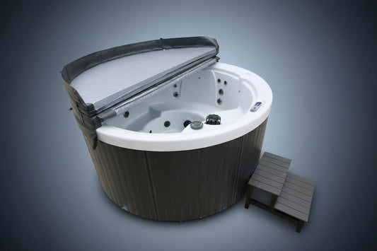 H2O 1000 Series Plug & Play Round Hot Tub – 6 Seater - Peak Health and Fitness Hot Tub