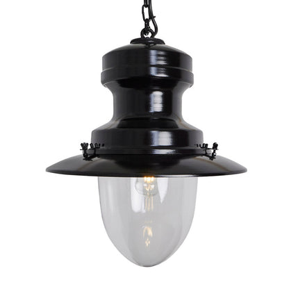 Classic railway hanging light with chain 0.53m (H321)