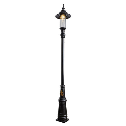 Georgian style lamp post in cast iron and steel 3.5m (H401)