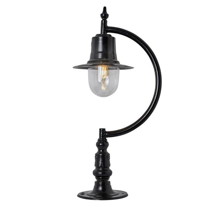 Vintage tear drop pier light for flat piers 0.98m (H551)